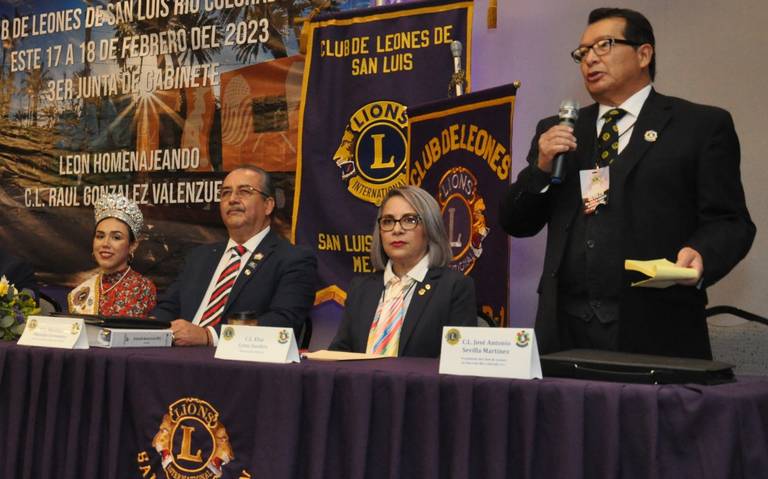 Realizan la Junta de Gabinete del Club de Leones - Tribuna de San Luis |  Noticias Locales, Policiacas, sobre México, Sonora y el Mundo