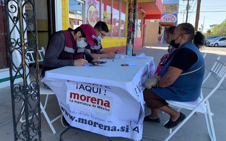 Se afilian 200 ciudadanos al padrón de Morena en SLRC - Tribuna de San Luis  | Noticias Locales, Policiacas, sobre México, Sonora y el Mundo